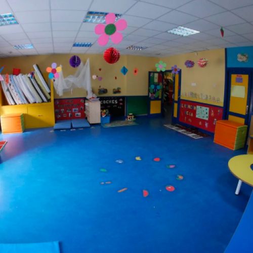 Imagen del aula de 2 a 3 años