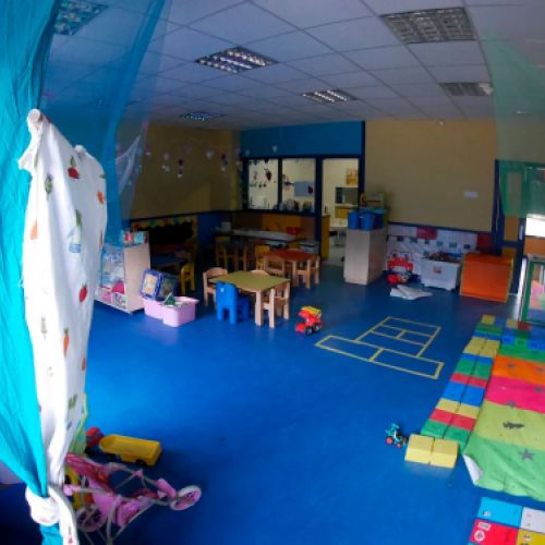 Imagen general del aula de 2 a 3 años