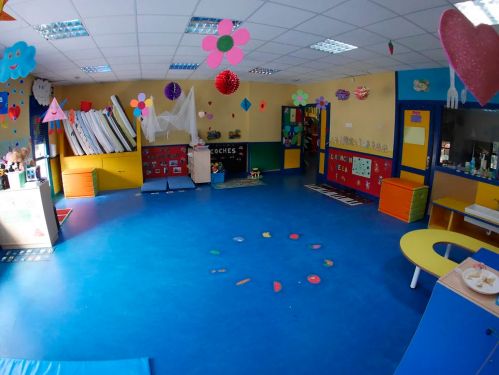 Imagen del aula de 2 a 3 años